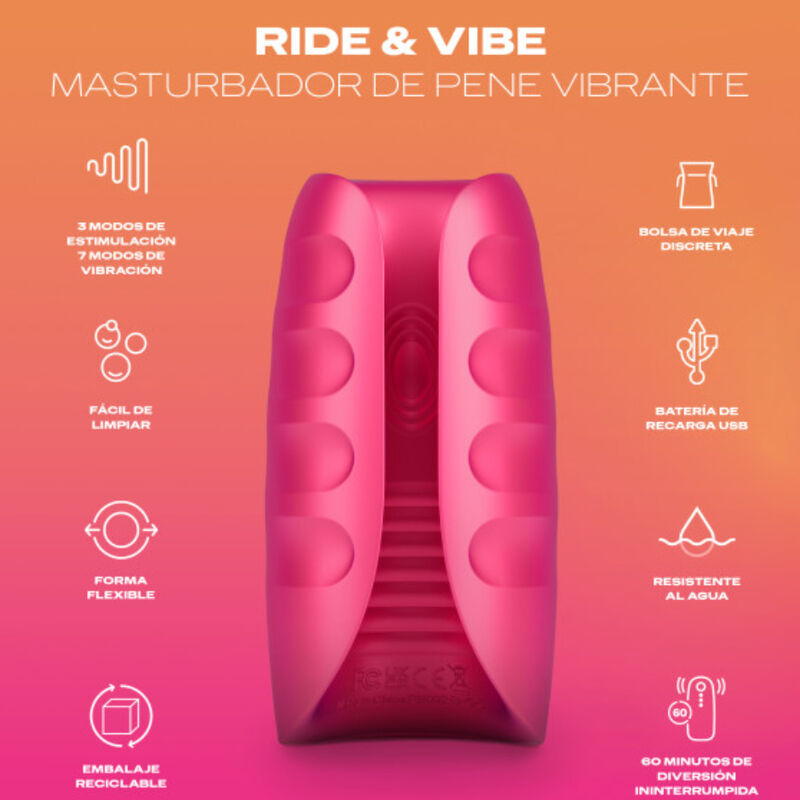DUREX - VIBRATIONS-MASTURBATOR TOY RIDE & VIBE