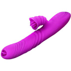 ARMONY - MULTIFUNKTIONSVIBRATOR ANGELIA ZWEIZUNGEN-WÄRMEFFEKT VIOLETT