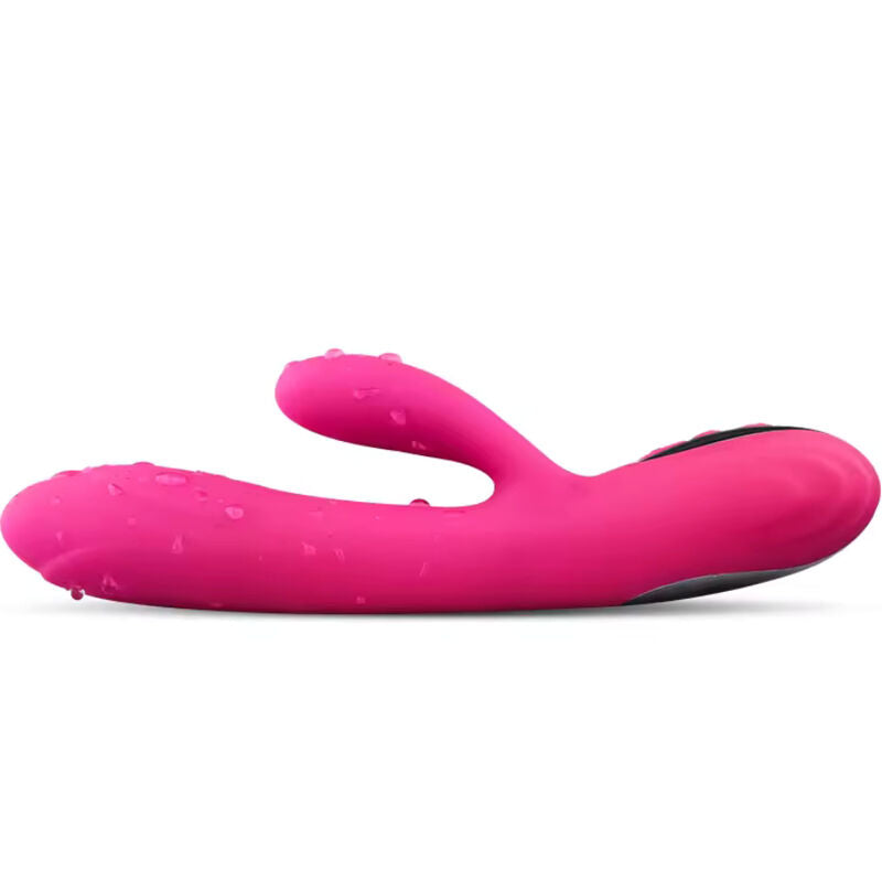 ARMONY - FLEXIBLER VIBRATOR & STIMULATOR MIT WÄRME-EFFEKT FUCHSIA