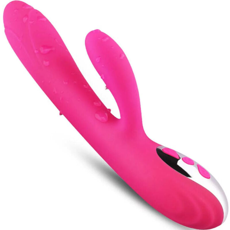 ARMONY - FLEXIBLER VIBRATOR & STIMULATOR MIT WÄRME-EFFEKT FUCHSIA