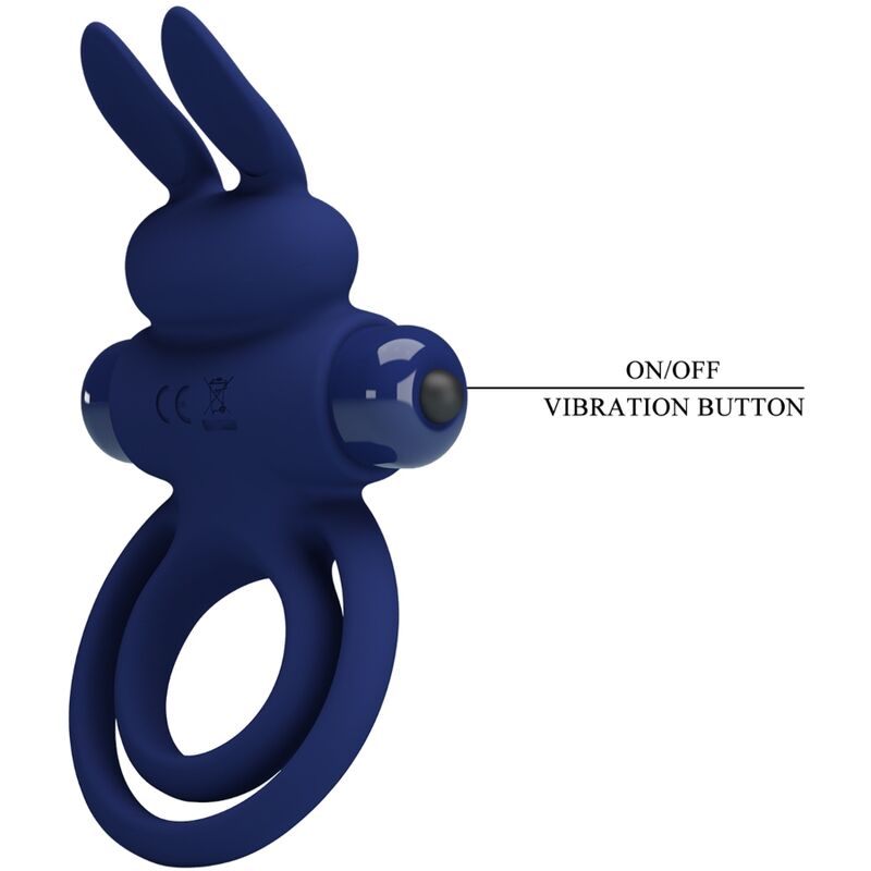 PRETTY LOVE - DAREY DOPPELTER VIBRATIONS-RING HASE BLAU