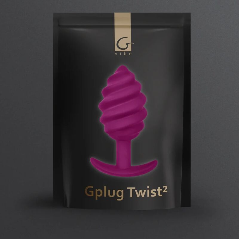 G-VIBE - GPLUG TWIST 2 ANALPLUG VIOLETT