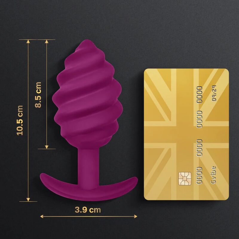 G-VIBE - GPLUG TWIST 2 ANALPLUG VIOLETT