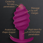 G-VIBE - GPLUG TWIST 2 ANALPLUG VIOLETT