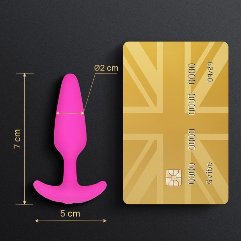G-VIBE - GPLUG ANALVIBRATOR XS FUCHSIA
