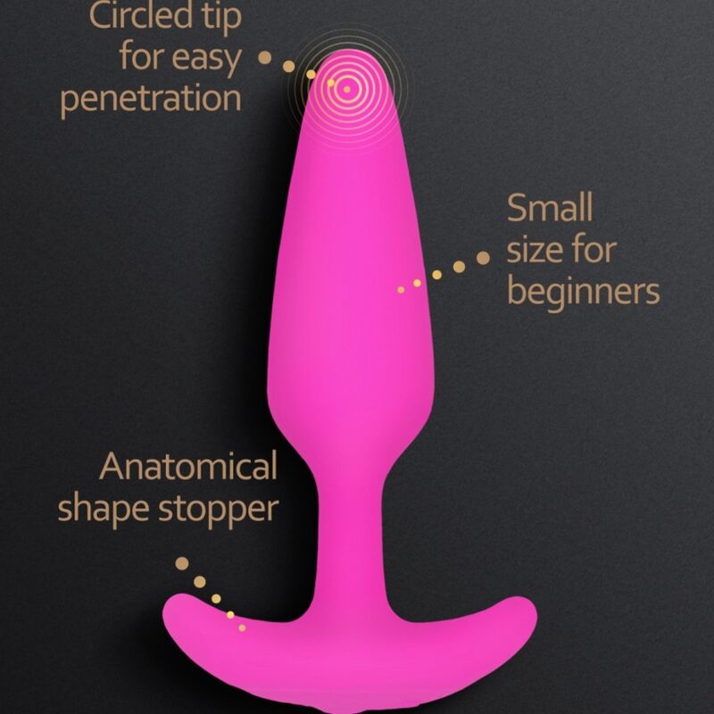 G-VIBE - GPLUG ANALVIBRATOR XS FUCHSIA