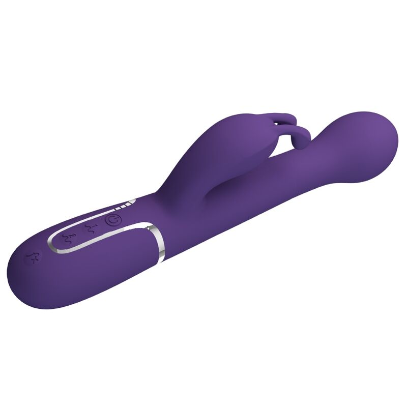 PRETTY LOVE - DEJON VIBRATOR RABBIT 3 IN 1 MULTIFUNKTIONAL VIOLETT