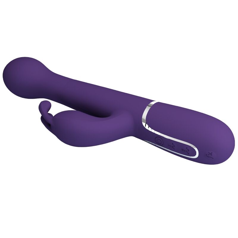 PRETTY LOVE - DEJON VIBRATOR RABBIT 3 IN 1 MULTIFUNKTIONAL VIOLETT