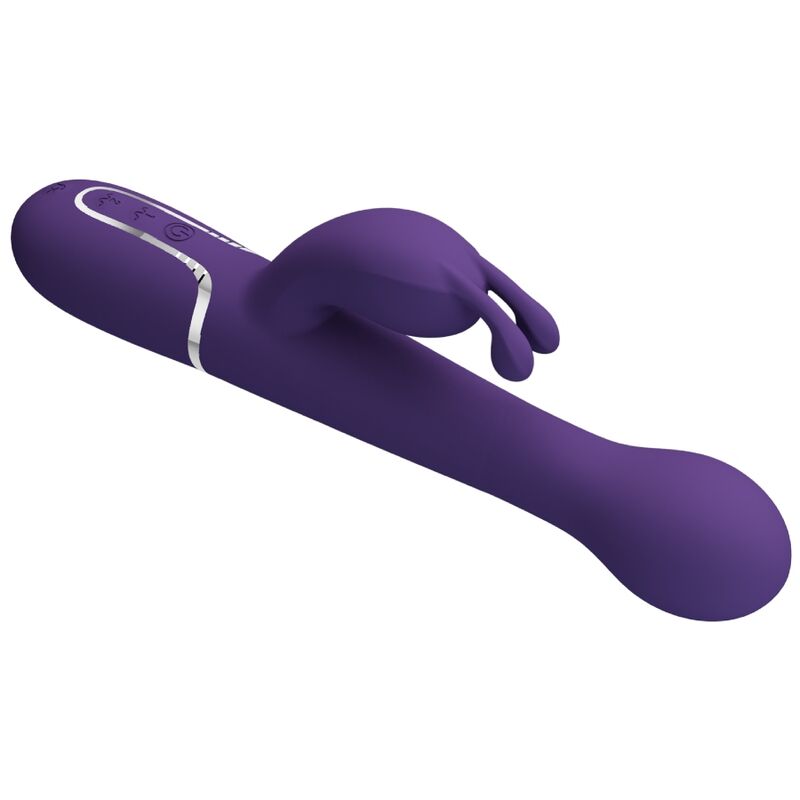 PRETTY LOVE - DEJON VIBRATOR RABBIT 3 IN 1 MULTIFUNKTIONAL VIOLETT