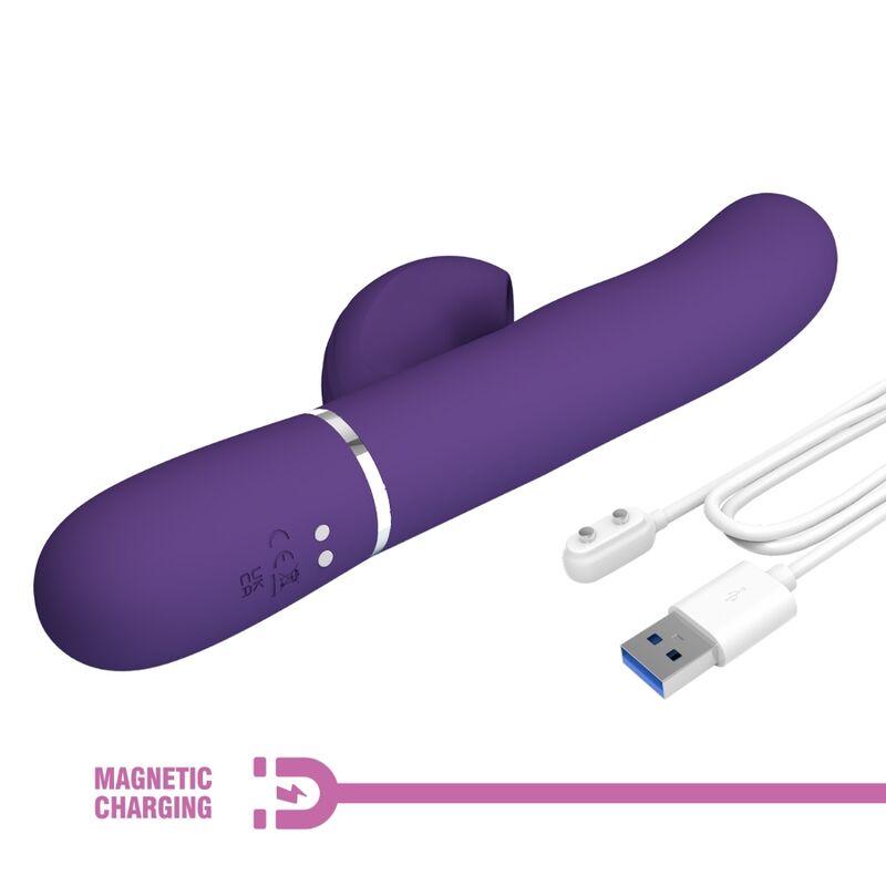 PRETTY LOVE - PERLITA G-SPOT-VIBRATOR 3-IN-1 MULTIFUNKTION VIOLETT
