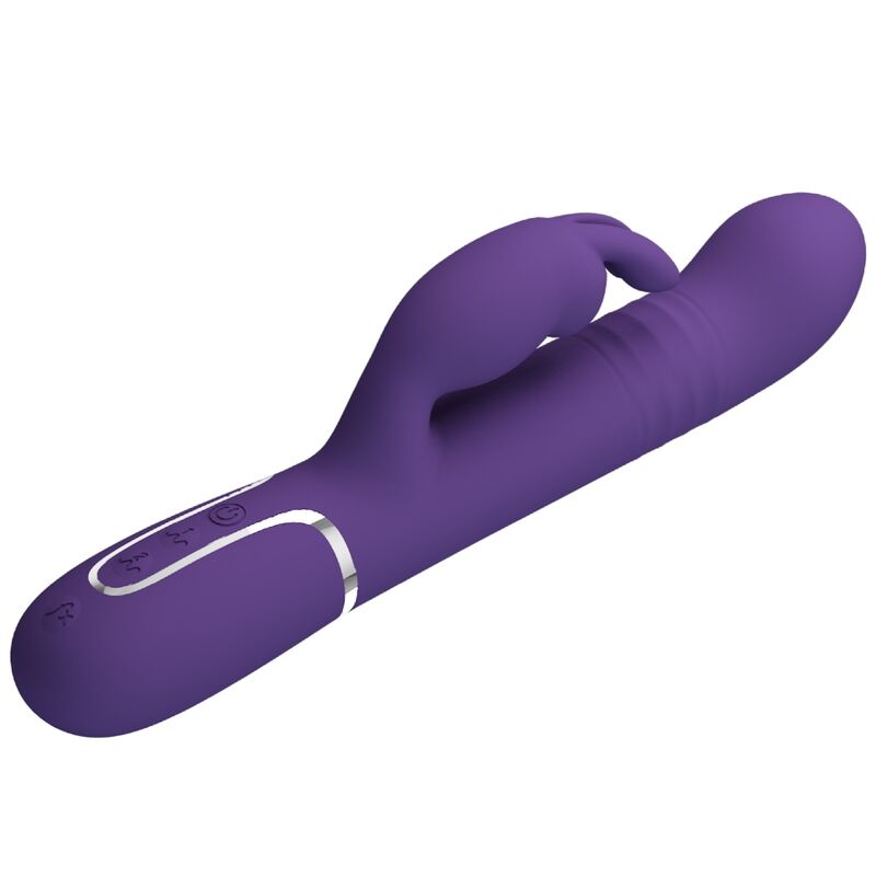 PRETTY LOVE - VIBRATOR COALE KANINCHEN 4 IN 1 VIOLETT