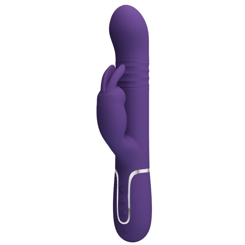 PRETTY LOVE - VIBRATOR COALE KANINCHEN 4 IN 1 VIOLETT