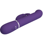 PRETTY LOVE - VIBRATOR COALE KANINCHEN 4 IN 1 VIOLETT