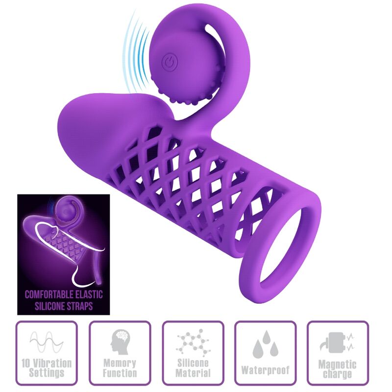 ROMANCE - GEHÄRTETER LÄNGERER SCHAFT VIOLETT