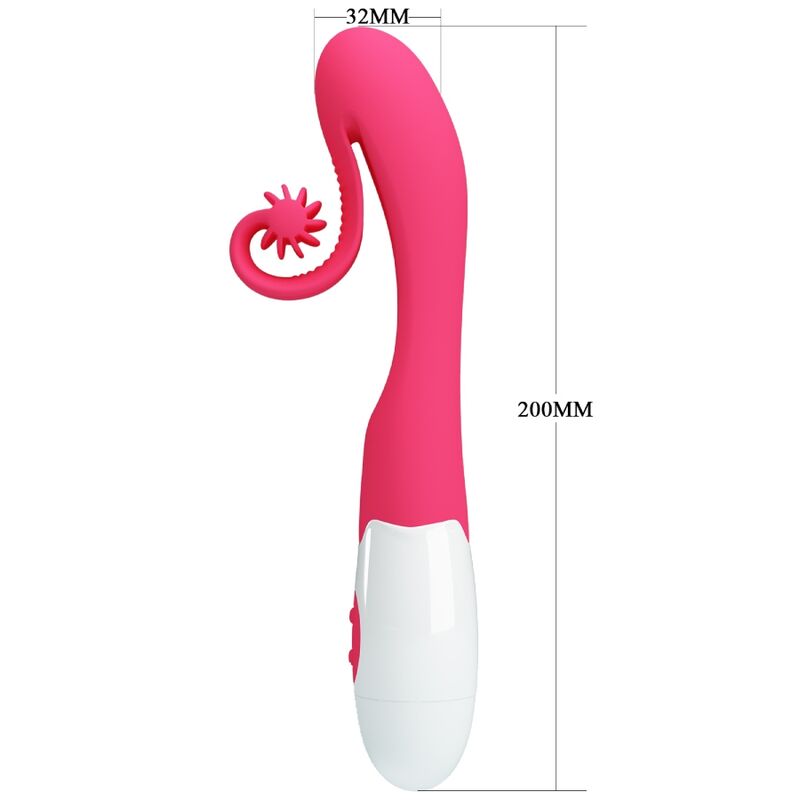 ROMANCE - 30-GANG-VIBRATOR UND STIMULATOR ROSA
