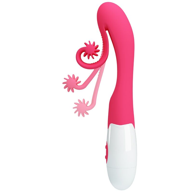 ROMANCE - 30-GANG-VIBRATOR UND STIMULATOR ROSA