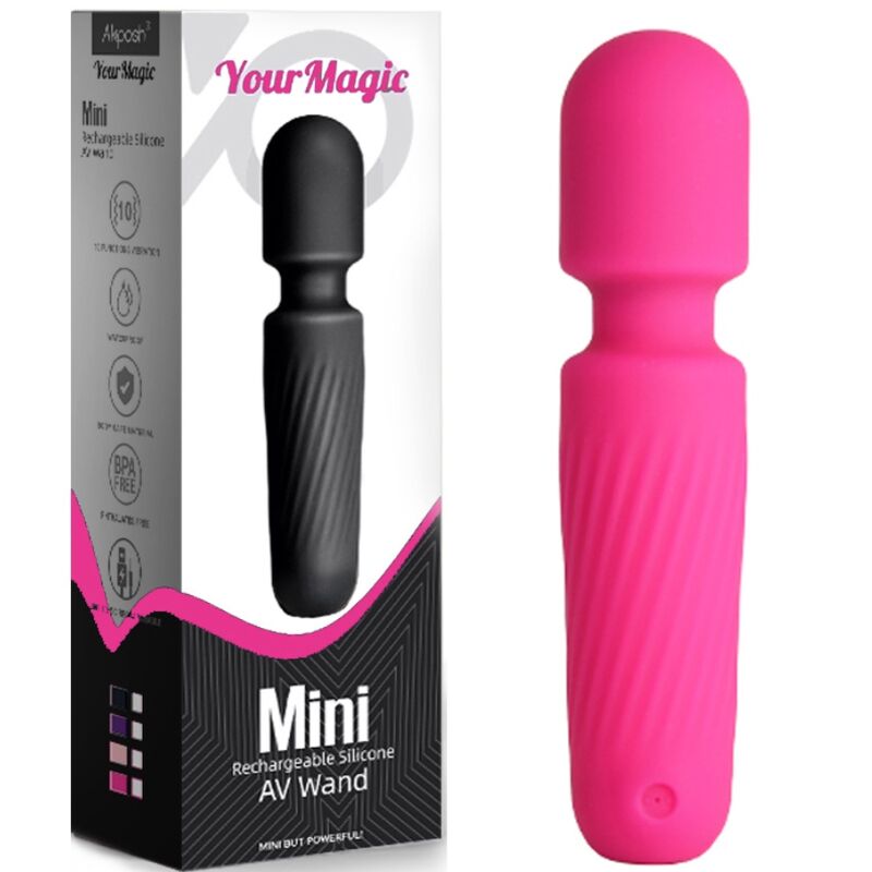 ARMONY - MINI MASSEUR WAND RECHARGEABLE 10 VIBRATIONS