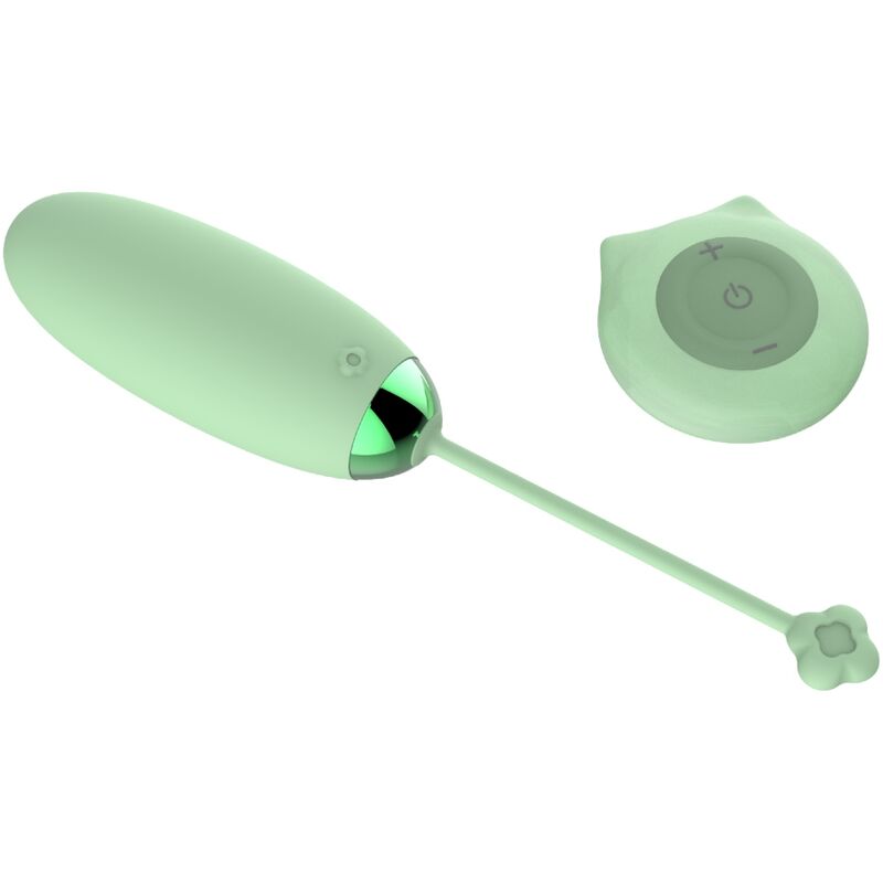 ARMONY - KITTY FUN EGG FERNBEDIENUNG VIBRATOR 10 VIBRATIONSSTUFEN GRÜN