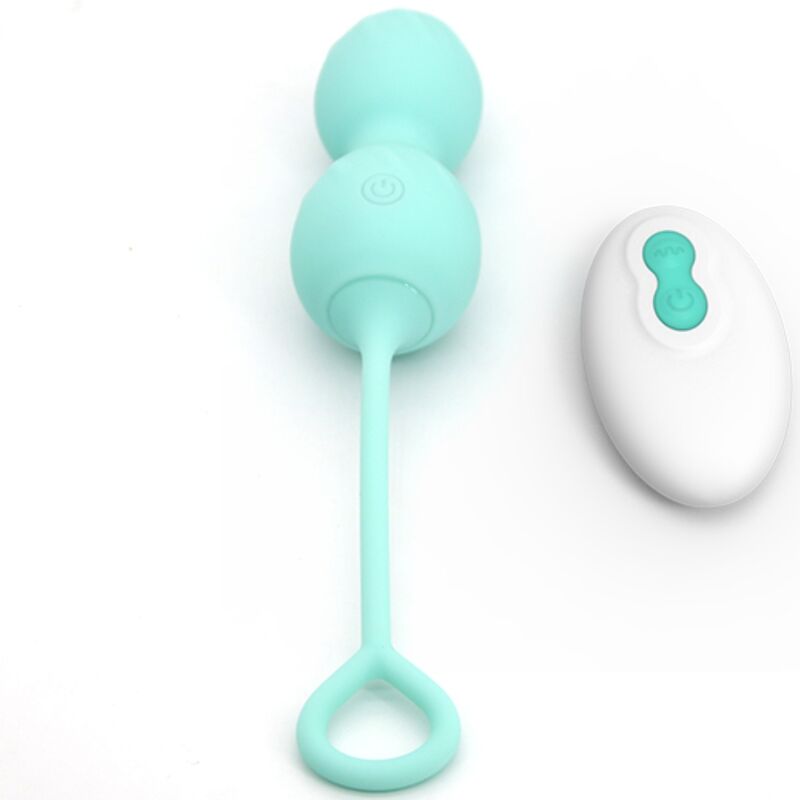 ARMONY - BLOSSOMS VAGINALER HANTEL-VIBRATIONSFERNBEDIENUNG 10 VIBRATIONEN GRÜN