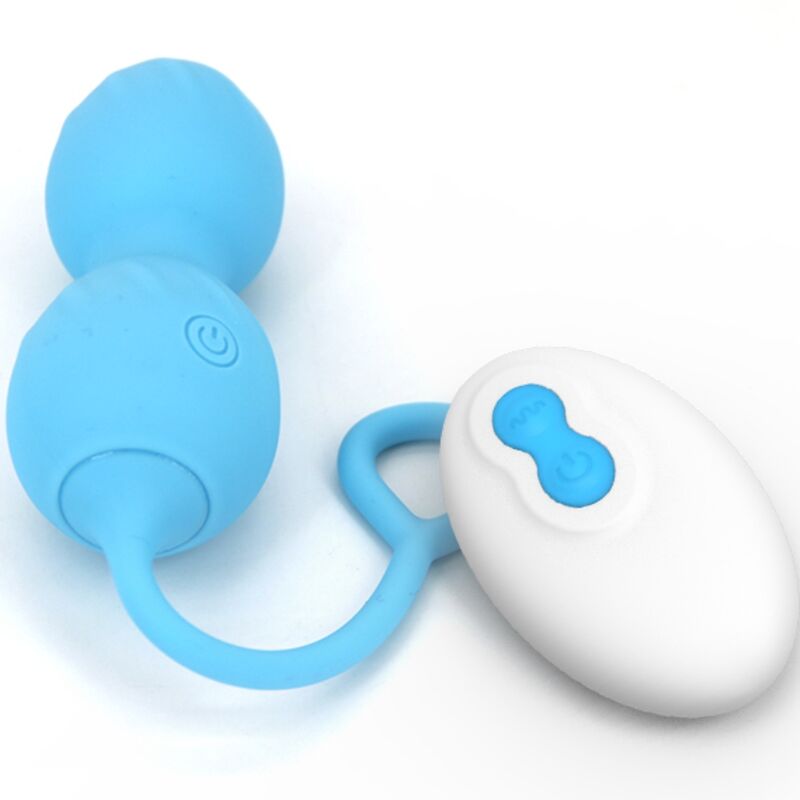 ARMONY - BLOSSOMS VAGINALHANTEL VIBRATION FERNBEDIENUNG 10 VIBRATIONEN BLAU