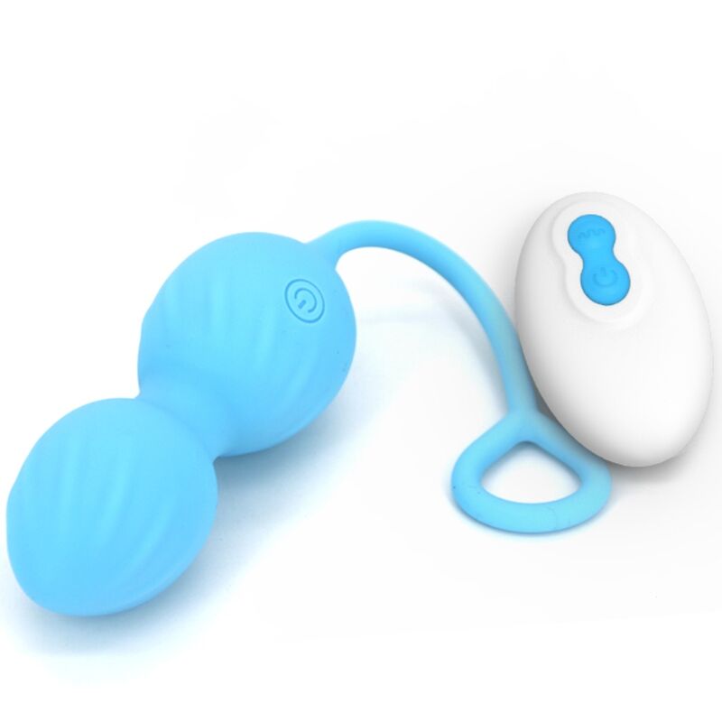 ARMONY - BLOSSOMS VAGINALHANTEL VIBRATION FERNBEDIENUNG 10 VIBRATIONEN BLAU