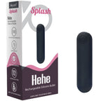 ARMONY -SPLASH HEHE BULLET VIBRATOR SILIKON 10 VIBRATIONSSTUFEN 65 X 15 CM SCHWARZ