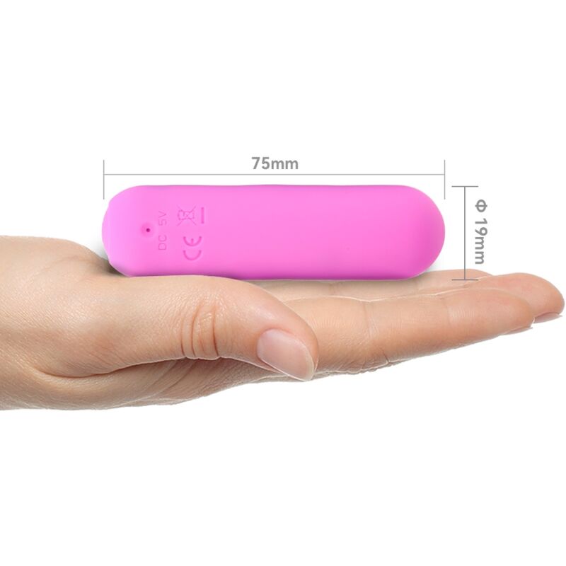 ARMONY - SPLASH HAHA VIBRATOR KUGEL SILIKON 10 VIBRATIONSMODI 75 X 19 CM ROSA