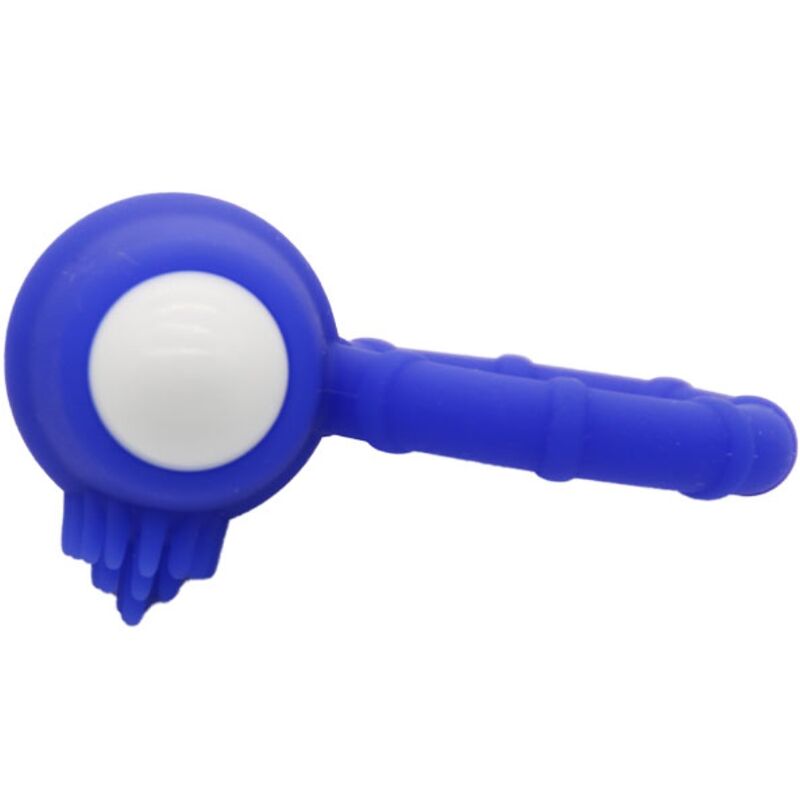 ARMONY - POWER O VIBRATIONSFINGER FÜR DEN PENIS AUS BLAUEM SILIKON