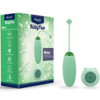 ARMONY - KITTY FUN EGG FERNBEDIENUNG VIBRATOR 10 VIBRATIONSSTUFEN GRÜN