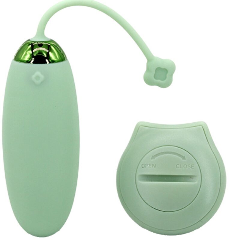 ARMONY - KITTY FUN EGG FERNBEDIENUNG VIBRATOR 10 VIBRATIONSSTUFEN GRÜN