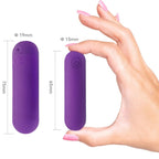 ARMONY - SPLASH HAHA KUGELVIBRATOR SILIKON 10 VIBRATIONSSTUFEN 75 X 19 CM VIOLETT
