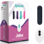 ARMONY - SPLASH JOLINE KUGELVIBRATOR MIT FERNBEDIENUNG AUS SILIKON 10 VIBRATIONEN 65 X 15 CM SCHWARZ