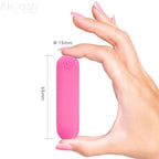 ARMONY - SPLASH JOLINE KUGELVIBRATOR MIT FERNBEDIENUNG AUS SILIKON 10 VIBRATIONEN 65 X 15 CM ROSA