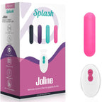 ARMONY - SPLASH JOLINE KUGELVIBRATOR MIT FERNBEDIENUNG AUS SILIKON 10 VIBRATIONEN 65 X 15 CM ROSA