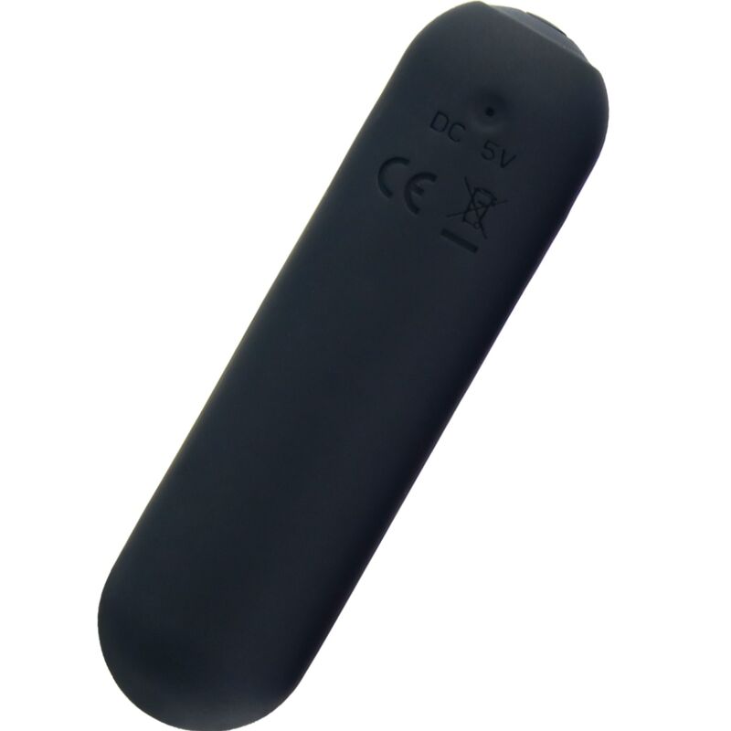 ARMONY - SPLASH JOY VIBRATOR BULLET FERNGESTEUERT SILIKON 10 VIBRATIONSMODI 75 X 19 CM SCHWARZ