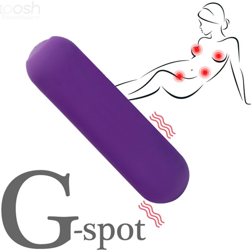 ARMONY - SPLASH JOIE BULLET VIBRATOR FERNBEDIENUNG AUS SILIKON 10 VIBRATIONSSTUFEN 75 X 19 CM VIOLETT