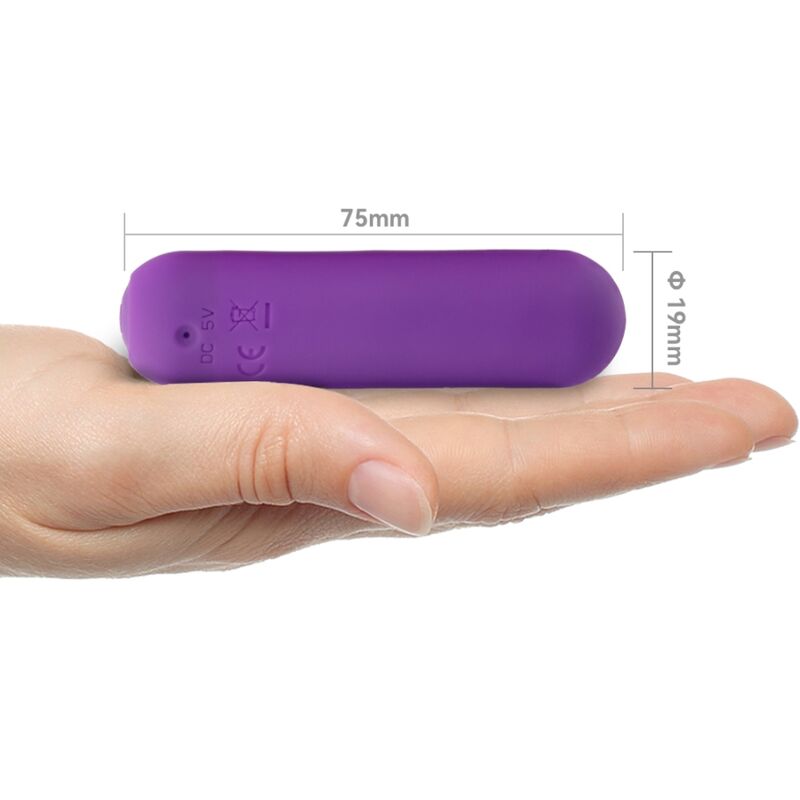 ARMONY - SPLASH JOIE BULLET VIBRATOR FERNBEDIENUNG AUS SILIKON 10 VIBRATIONSSTUFEN 75 X 19 CM VIOLETT