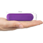 ARMONY - SPLASH JOIE BULLET VIBRATOR FERNBEDIENUNG AUS SILIKON 10 VIBRATIONSSTUFEN 75 X 19 CM VIOLETT