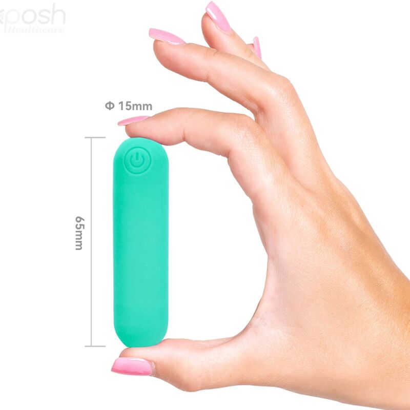 ARMONY - SPLASH JOLINE KUGELVIBRATOR SILIKON FERNBEDIENUNG 10 VIBRATIONSSTUFEN 65 X 15 CM GRÜN