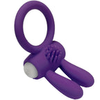ARMONY - MR. BUNNY VIBRATIONSCOCKRING AUS SILIKON, VIOLETT