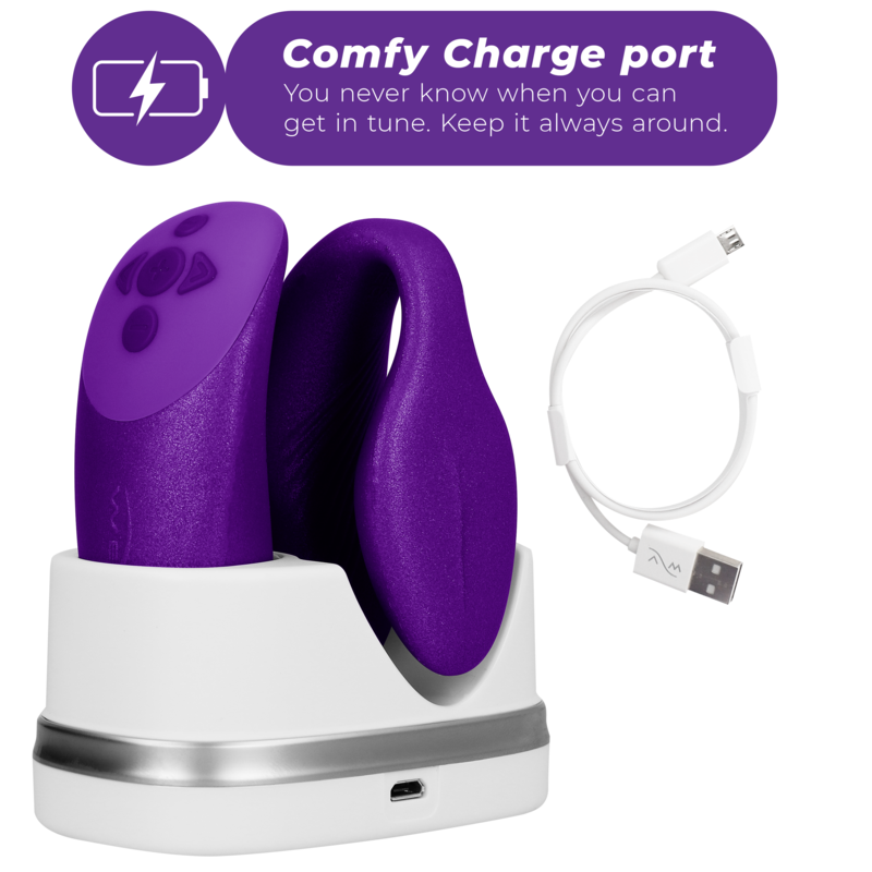 WE-VIBE - CHORUS VIBRATOR FÜR PAARE MIT SQUEEZE-KONTROLLE LILA