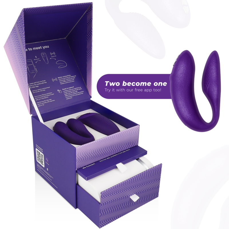 WE-VIBE - CHORUS VIBRATOR FÜR PAARE MIT SQUEEZE-KONTROLLE LILA