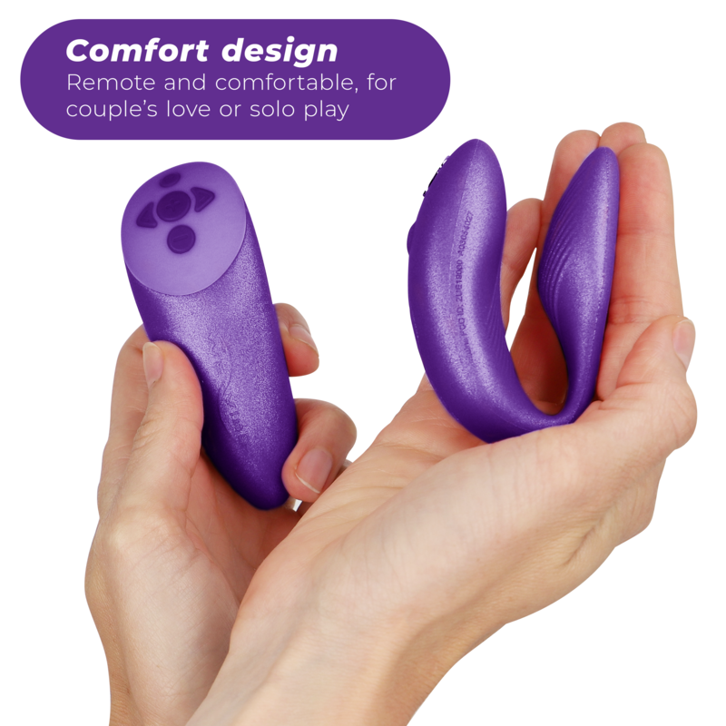 WE-VIBE - CHORUS VIBRATOR FÜR PAARE MIT SQUEEZE-KONTROLLE LILA