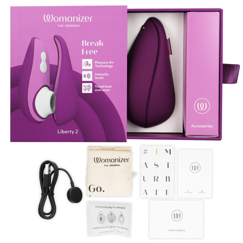 WOMANIZER - LIBERTY 2 STIMULATOR & KLITORISSCHUTZER HELLGRÜN