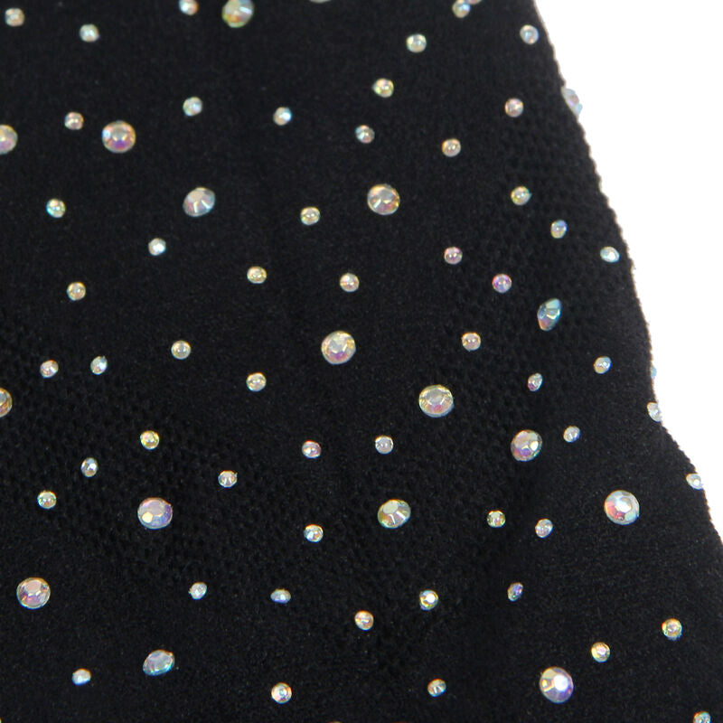 SUBBLIME - 952198 NETZKLEID MIT GLÄNZENDEN DIAMANTEN SCHWARZ EINHEITSGRÖSSE