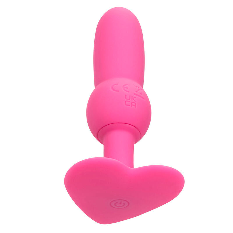 CALEXOTICS - FIRST TIME ANAL PERLENPLUG 10 VIBRATIONEN ROSA