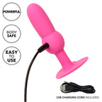 CALEXOTICS - FIRST TIME ANAL PERLENPLUG 10 VIBRATIONEN ROSA
