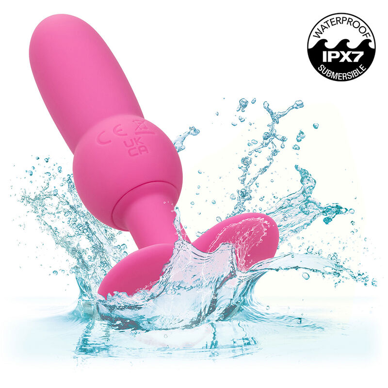 CALEXOTICS - FIRST TIME ANAL PERLENPLUG 10 VIBRATIONEN ROSA