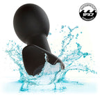 CALEXOTICS - ROCK BOTTOM PLUG ANAL 10 VIBRATIONEN SILIKON SCHWARZ
