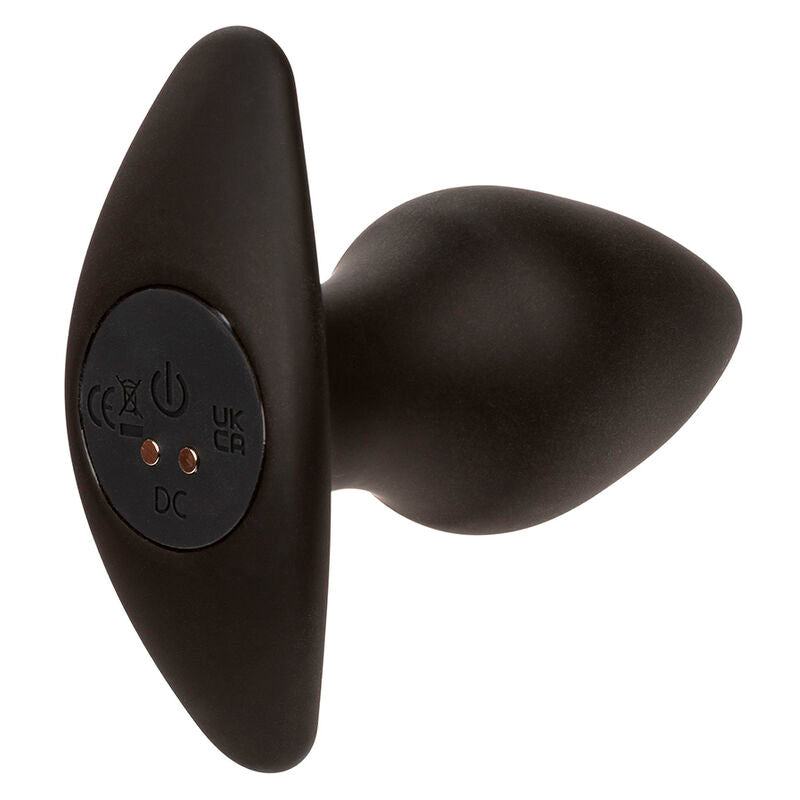 CALEXOTICS - ROCK BOTTOM ANALPLUG PARFAIT 10 VIBRATIONEN SILIKON SCHWARZ